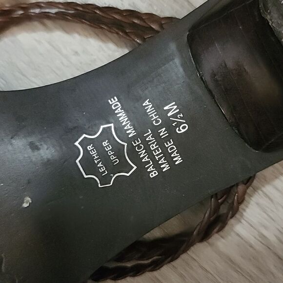 Coldwater Creek Knot Woven Sandals - Picture 6 of 6